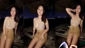 Cewek Indo Diajak ke Gubuk Semalam Suntuk, Panas